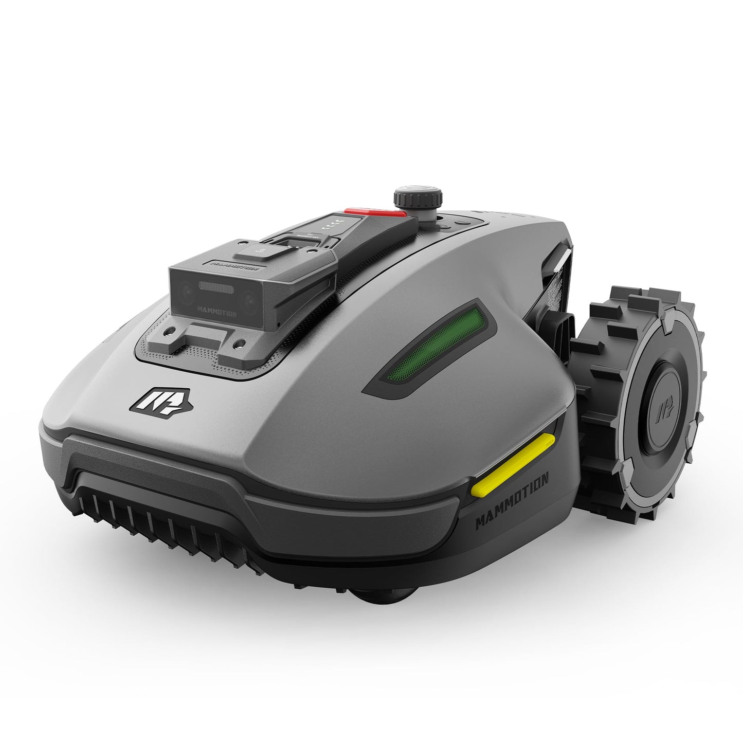 MAMMOTION YUKA Mini 500 Robotic Lawnmower without Boundary Cable, Reception 500 m², NetRTK+Vision Lawn Mower Robot, AI Smart Obstacle Avoidance Lawn Robot, App Control with 4G Module, 50% Incline